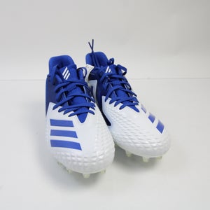 adidas Freak Football Cleat Men's White/Blue New without Box 10
