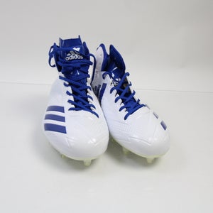 adidas Football Cleat Men's White/Blue New without Box 12