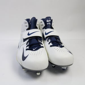 Nike Football Cleat Men's White/Dark Blue New with Defect 13