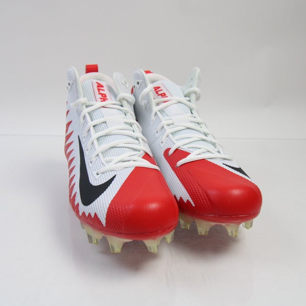 Nike Football Cleat Men's White/Red New with Defect 11 SidelineSwap
