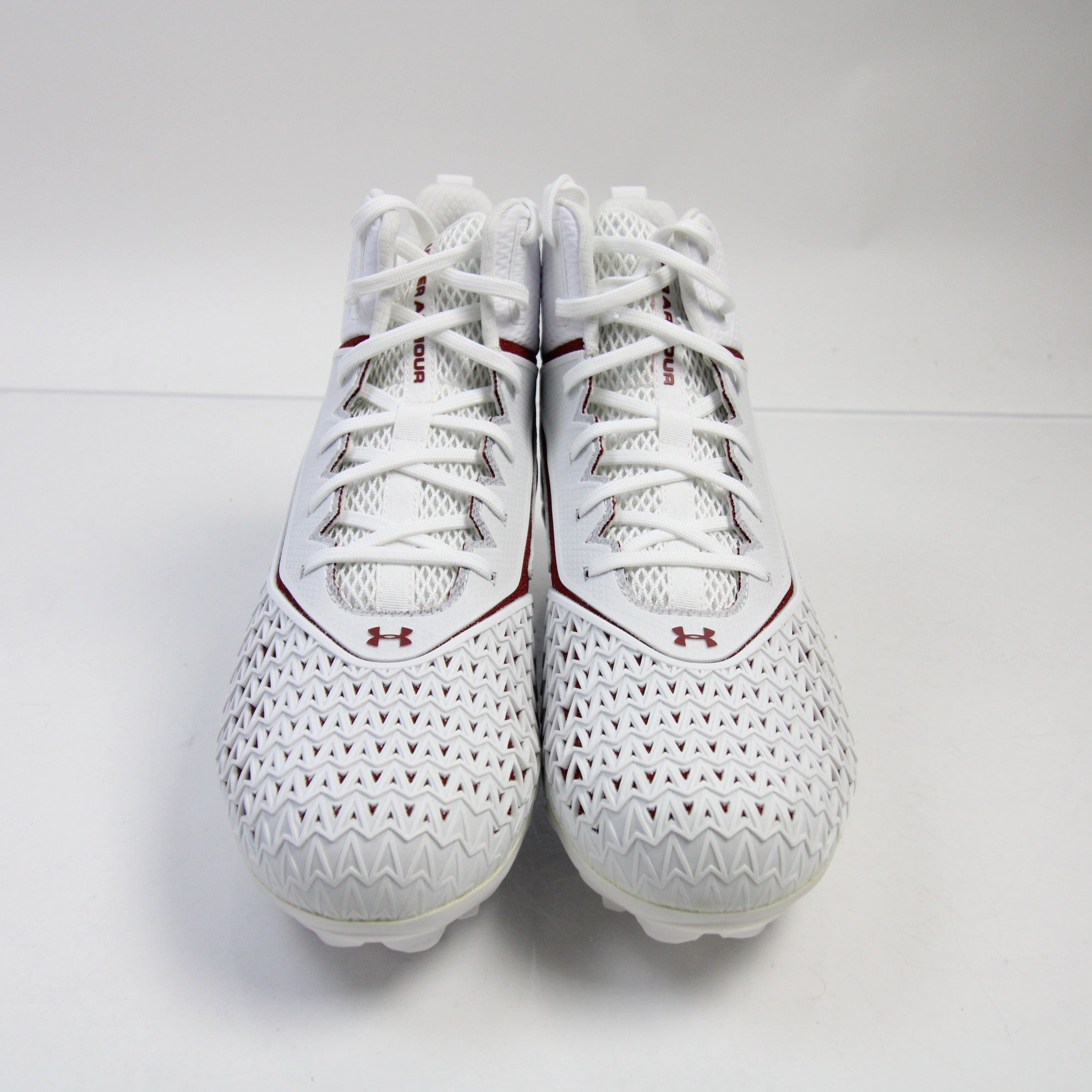 Maroon And White Football Cleats Cheap Sale -   1695120666