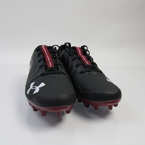 Under Armour Football Cleat Men's Black/Maroon New without Box 10