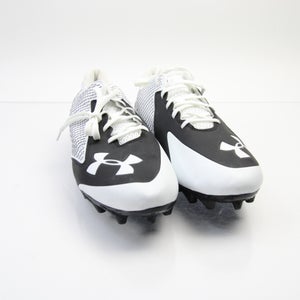 Under Armour Football Cleat Men's White/Black New without Box 13.5
