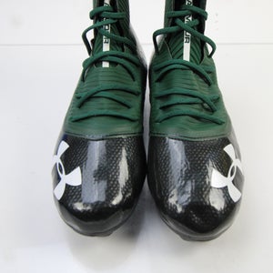 Under Armour Football Cleat Men's Black/Green New without Box 15
