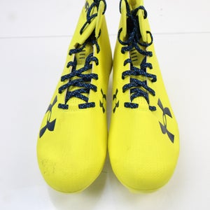 Under Armour Football Cleat Men's Yellow New with Defect 13.5