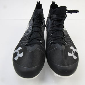 Under Armour Football Cleat Men's Black/Silver New without Box 15