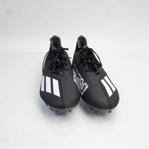 adidas adizero Football Cleat Men's Black/White New with Defect 14