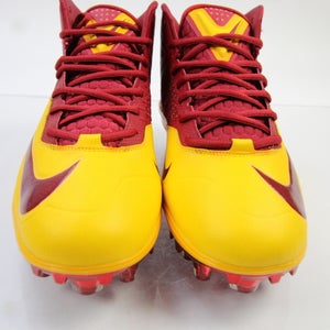 Nike Zoom Football Cleat Men's Gold/Maroon New without Box 12