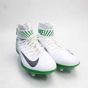 Nike Football Cleat Men's White/Green Used 14