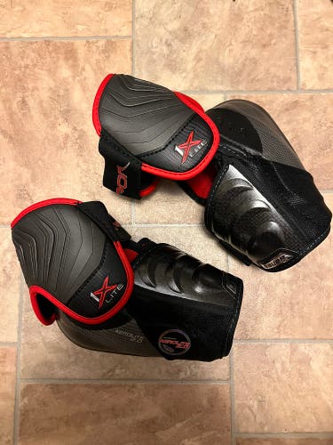 New Large Bauer Vapor 1X Lite Elbow Pads