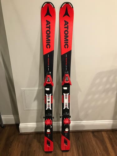 Used Atomic 130 cm All Mountain Redster J2 Skis With Bindings