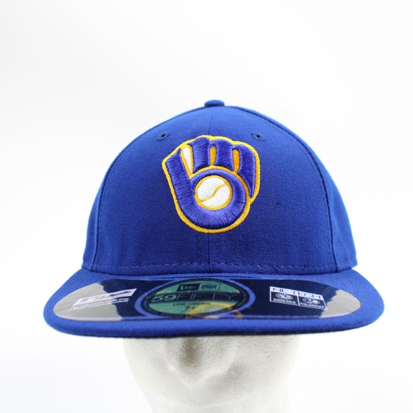 Men's New Era Royal Milwaukee Brewers 59FIFTY Fitted Hat