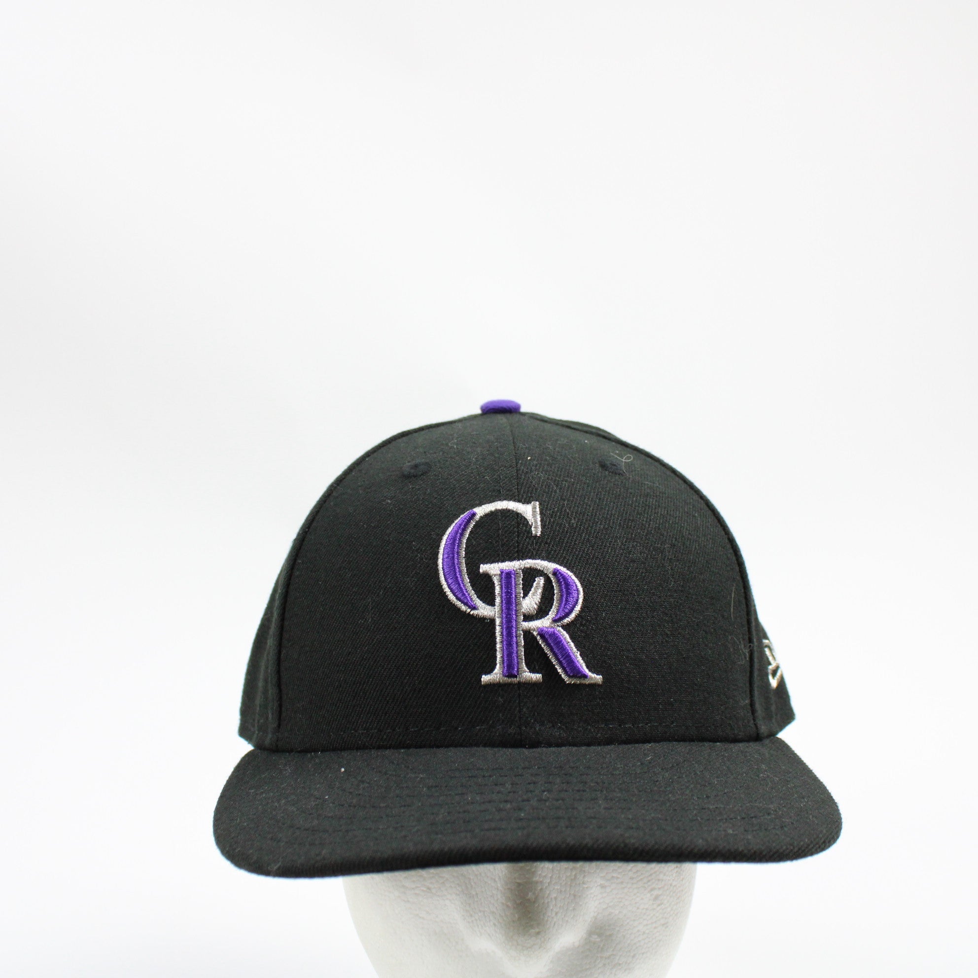 Colorado Rockies New Era Custom Gray/Tie Dye Side Patch 59FIFTY Fitted Hat, 7 1/4 / Gray