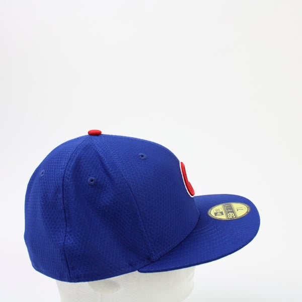 Chicago Cubs New Era Fitted Hat Unisex Blue New with Tags 7-5/8