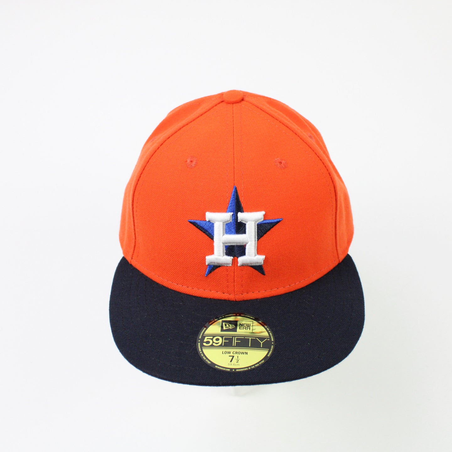 orange houston astros hat