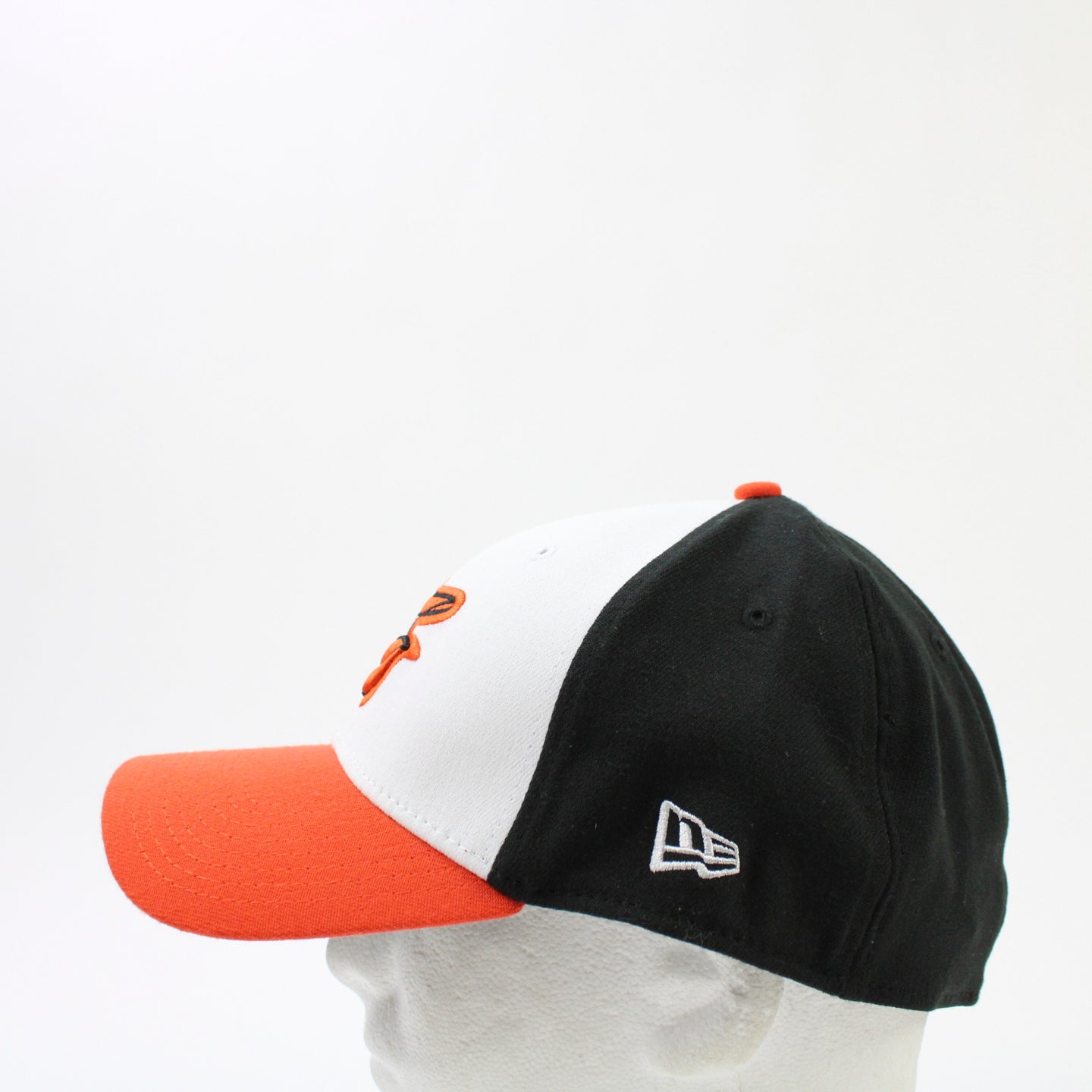 Baltimore Orioles New Era Fitted Hat Unisex White/Black New with Tags LG/XL