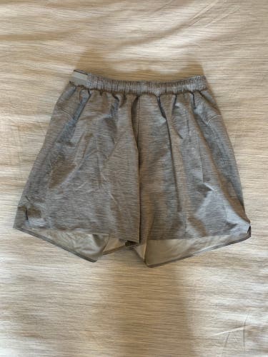 NWOT Gray New Medium Lululemon Shorts