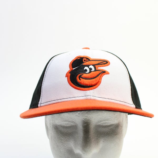 Baltimore Orioles New Era Fitted Hat Unisex Black/White New without Tags  7-1/2
