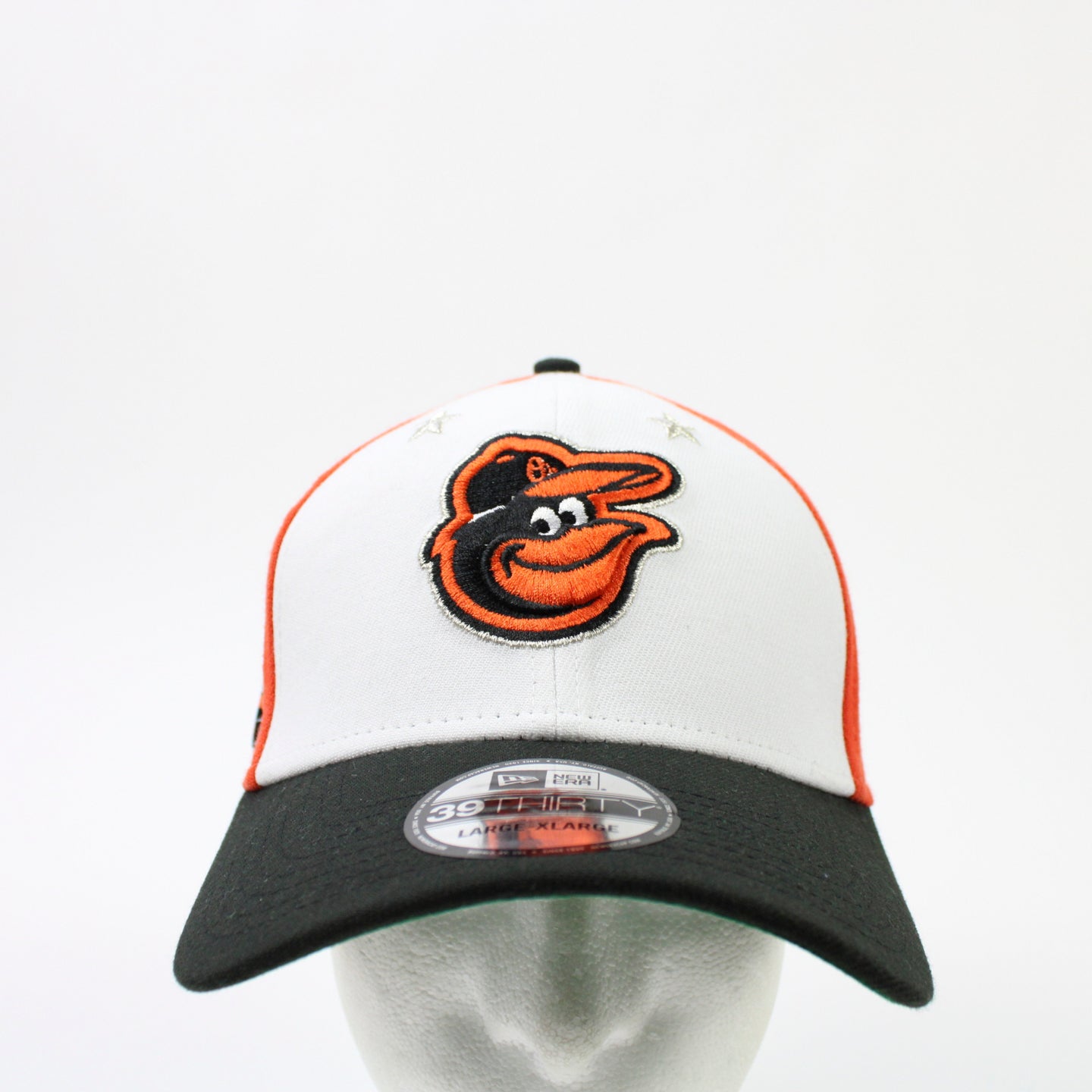 Men's Baltimore Orioles New Era Black/White Retro Trucker 9FORTY