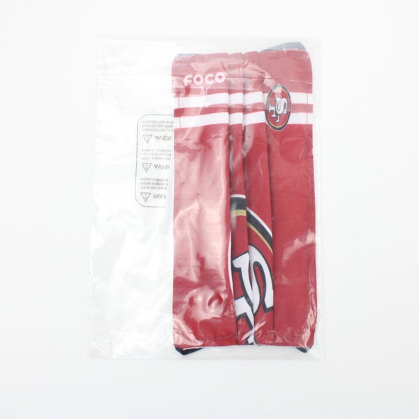 San Francisco 49ers Black Hooded Gaiter FOCO