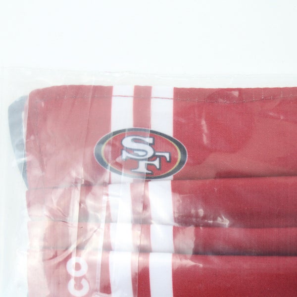 San Francisco 49ers Black Hooded Gaiter FOCO