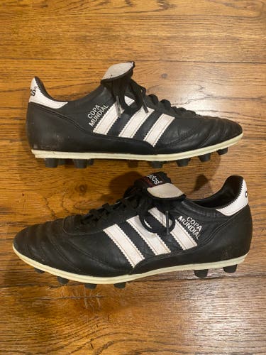 Black Unisex Used Size 6.5 (Women's 7.5) Molded Cleats Adidas Copa Mundial Cleats