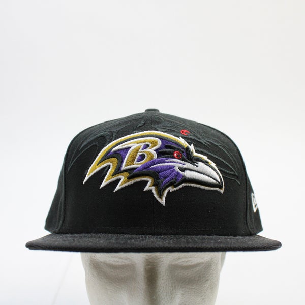 Baltimore Ravens New Era 59fifty Fitted Hat Unisex New without Tags 7-3/4