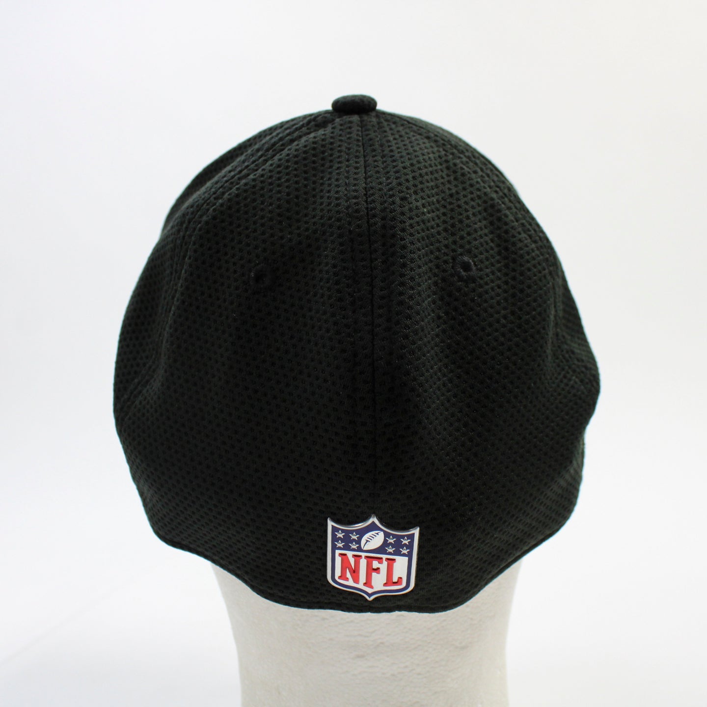 San Francisco 49ers New Era 39thirty Fitted Hat Unisex Black/White Used  LG/XL