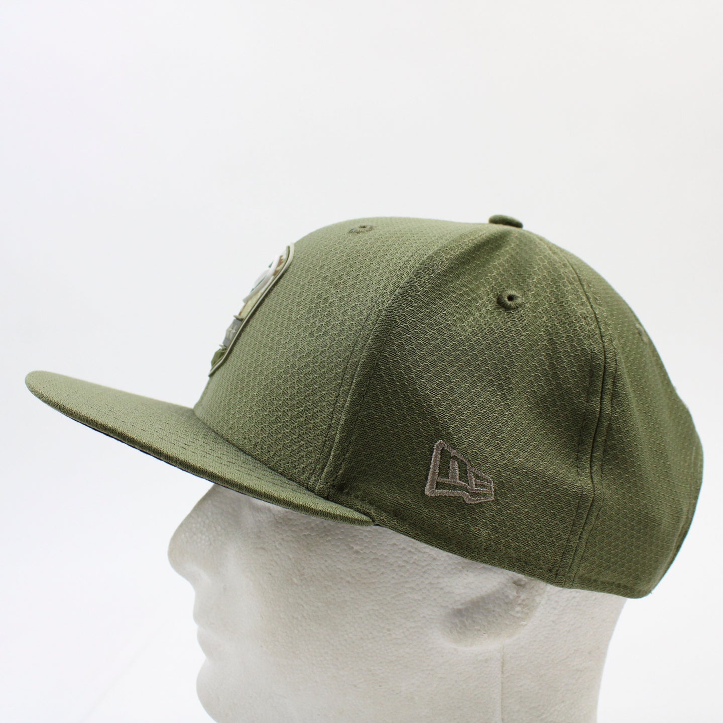 New Era Men's Texans 9Fifty Snapback Adjustable Cap Hat: One Size Fit Most  Olive Green