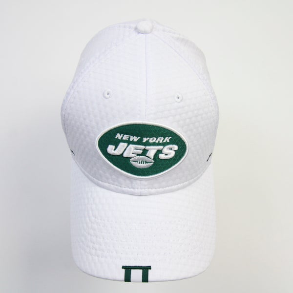 New York Jets New Era Fitted Hat Unisex White New XS/SM | SidelineSwap