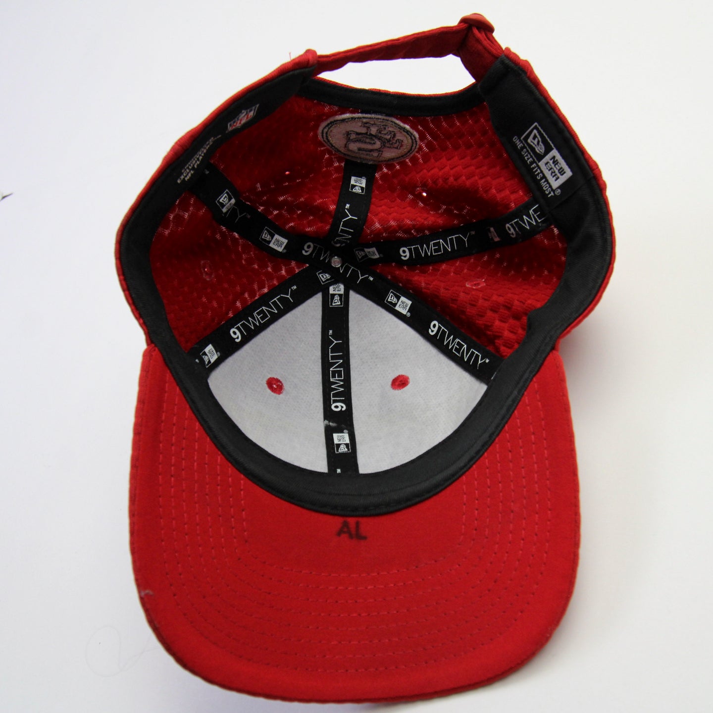 New Era San Francisco 49ers black cream baseball hat adjustable OS unisex -  $11 - From Pinkiosk