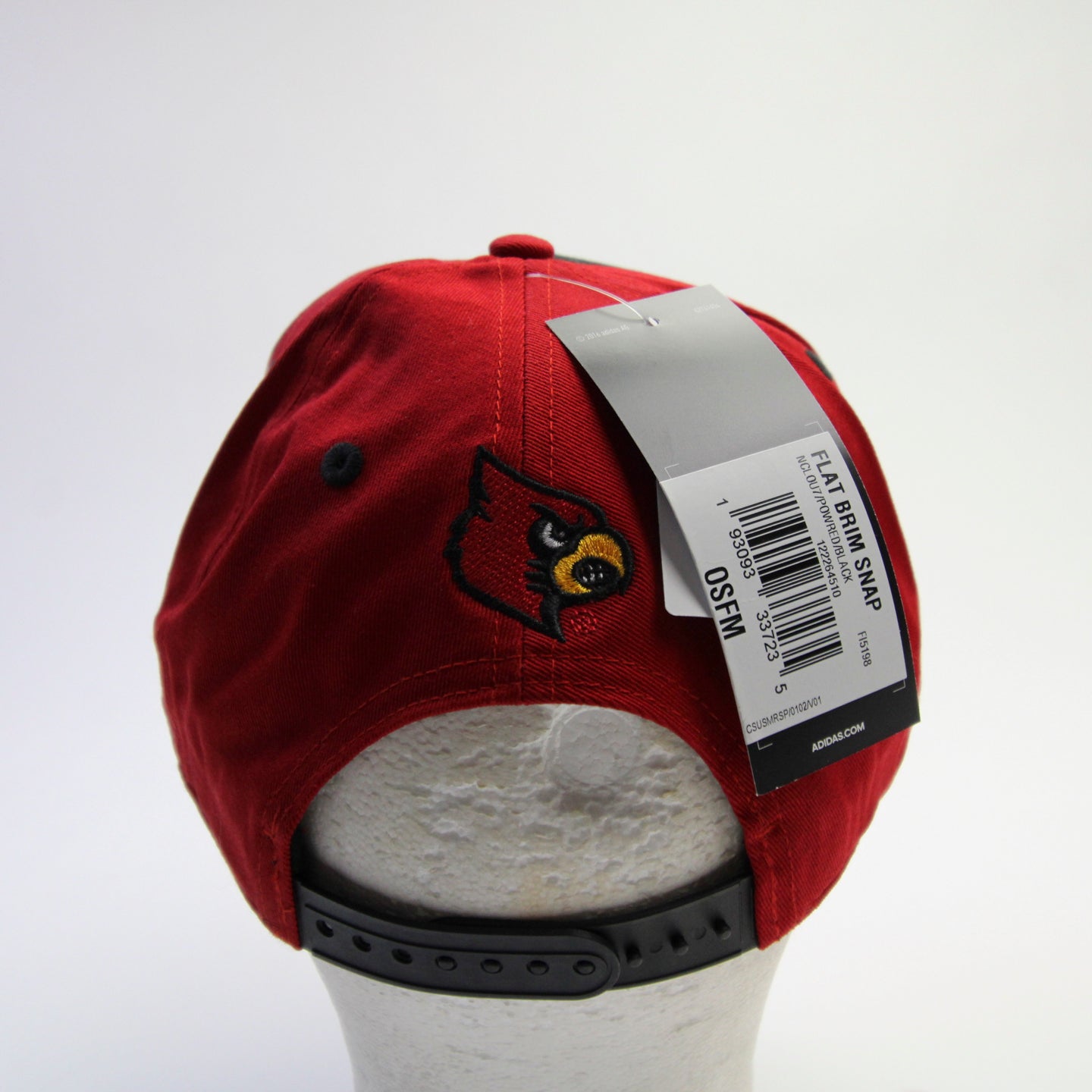 Louisville Cardinals adidas Skull Cap Unisex Black/Red New OSFM