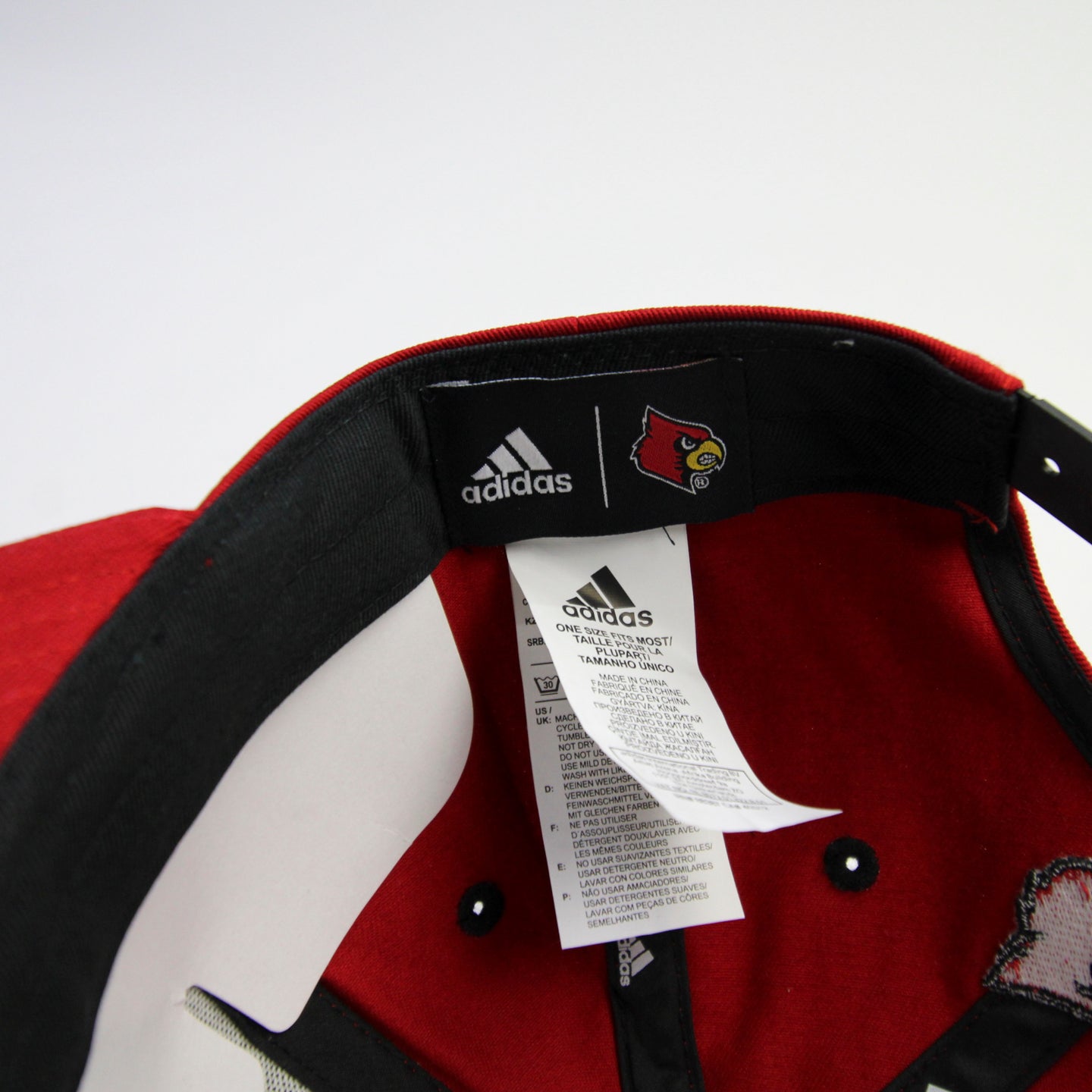 Louisville Cardinals adidas Skull Cap Unisex Black/Red New OSFM