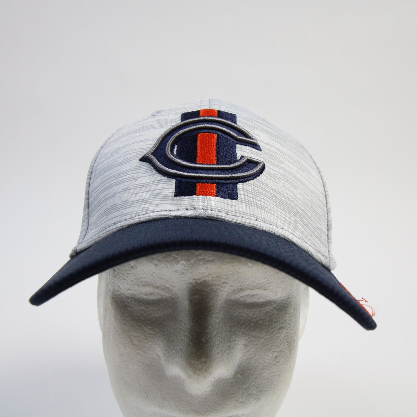 Chicago Bears New Era 39THIRTY Fitted Hat Men's Navy used MD/LG MD/LG