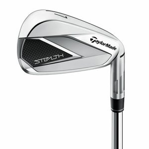 TaylorMade Golf Stealth Irons (Individual) Men's RH Steel Stiff-flex
