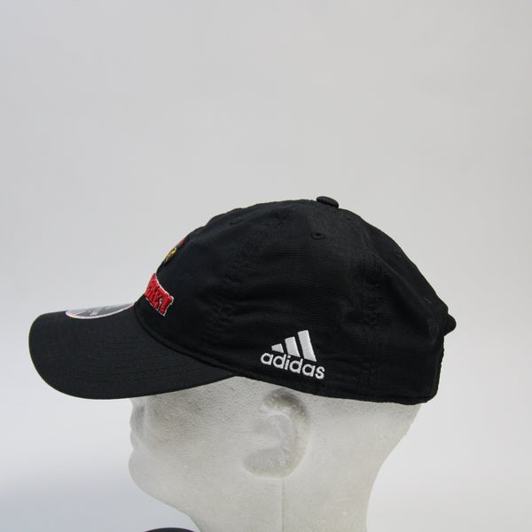 Louisville Cardinals adidas Snap-Back Hat Unisex Crimson/Black New OSFM