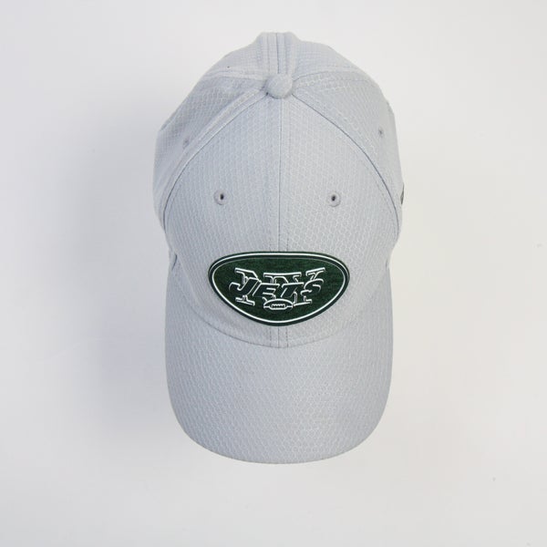 New York Jets New Era 39thirty Fitted Hat Unisex Light Gray/Heather New  SM/MD