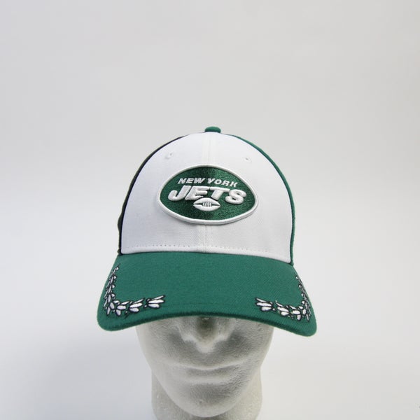 New York Jets New Era 39thirty Fitted Hat Unisex Gray Used MD/LG