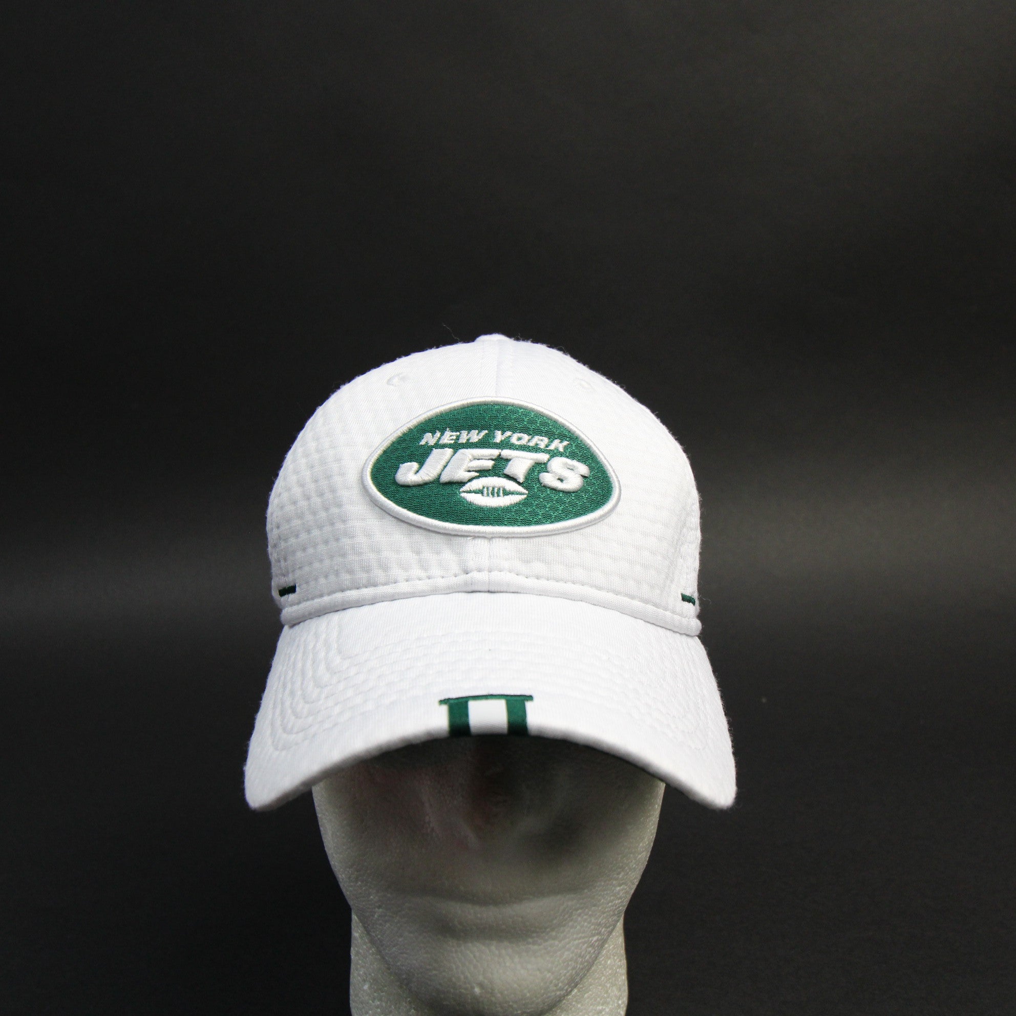 New Era 39Thirty Cap NFL Men Women Team New York Jets Green Draft Hat Size  S/M