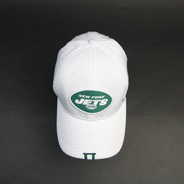 New York Jets New Era Fitted Hat Unisex White New XS/SM | SidelineSwap