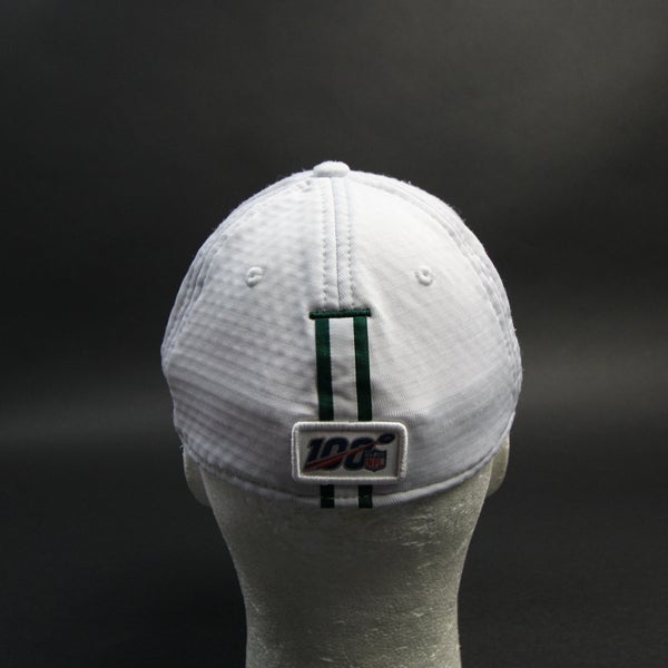 New York Jets New Era 39thirty Fitted Hat Unisex White New