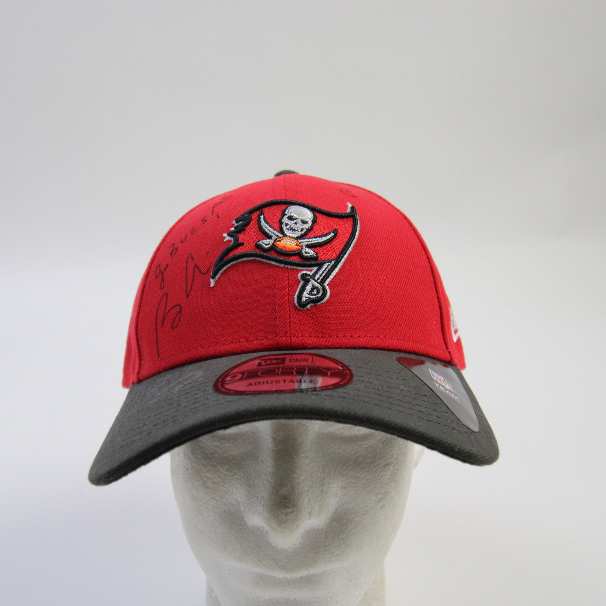 New Era NFL Men's Tampa Bay Buccaneers Logo State 9FIFTY Adjustable Red OSFM