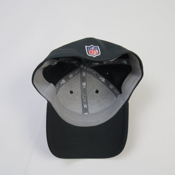 Seattle Seahawks New Era 39THIRTY Fitted Hat Unisex Gray/Navy used MD/LG