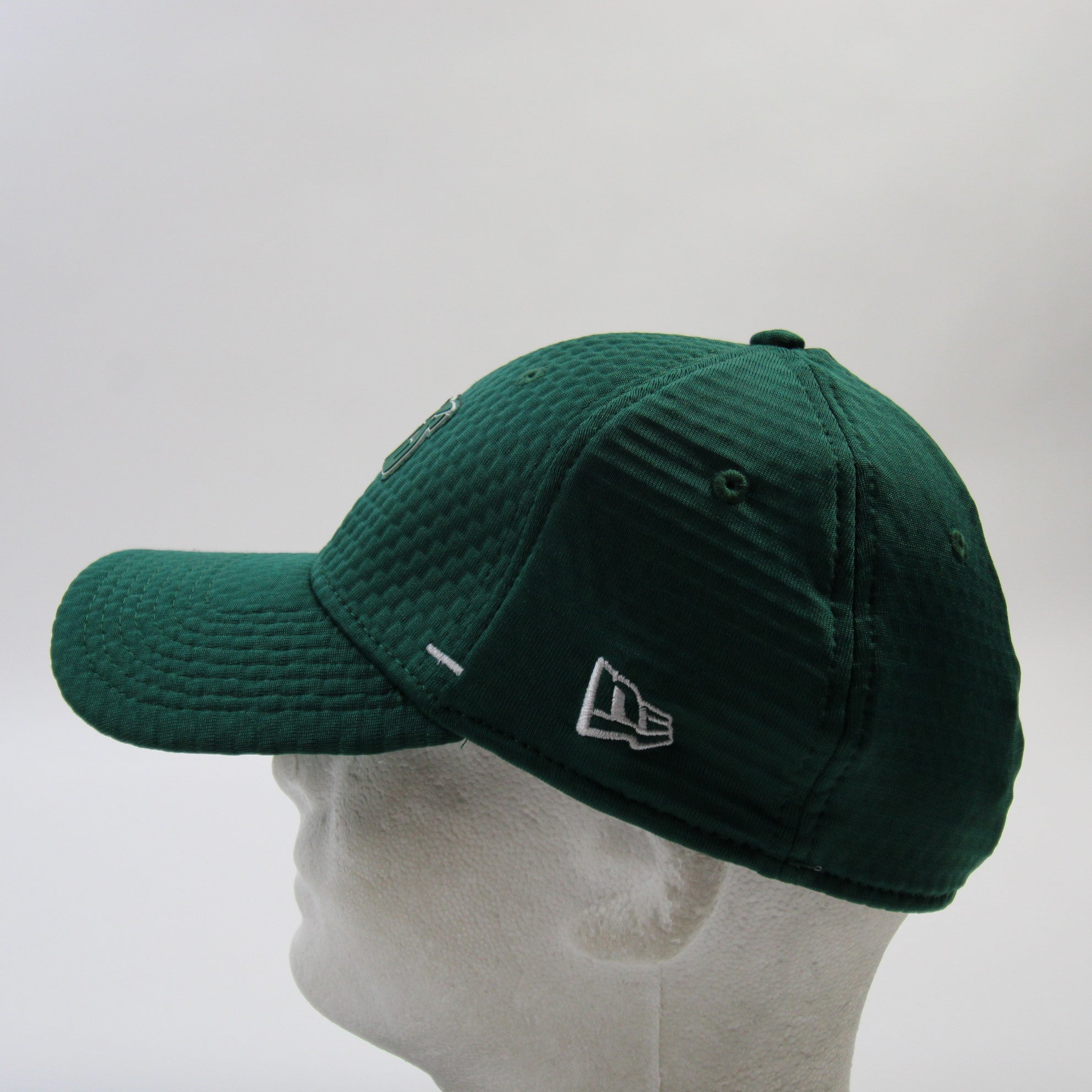 New York Jets New Era 39THIRTY Fitted Hat Unisex Dark Green/White used MD/LG