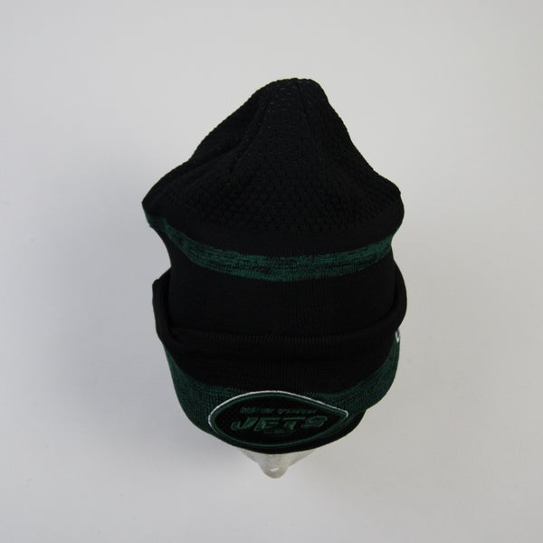 New York Jets New Era Winter Hat Men's Black/Green used OSFM