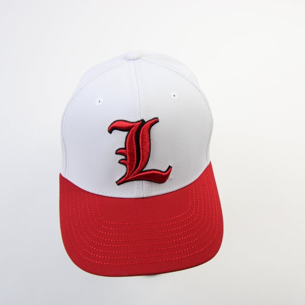 louisville cardinals fitted hat black