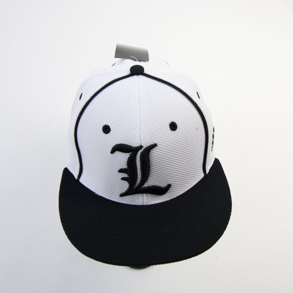 Louisville Cardinals adidas Fitted Hat Unisex White/Black New SM/MD