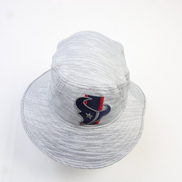 Men's New Era Navy Houston Texans Logo Bucket Hat