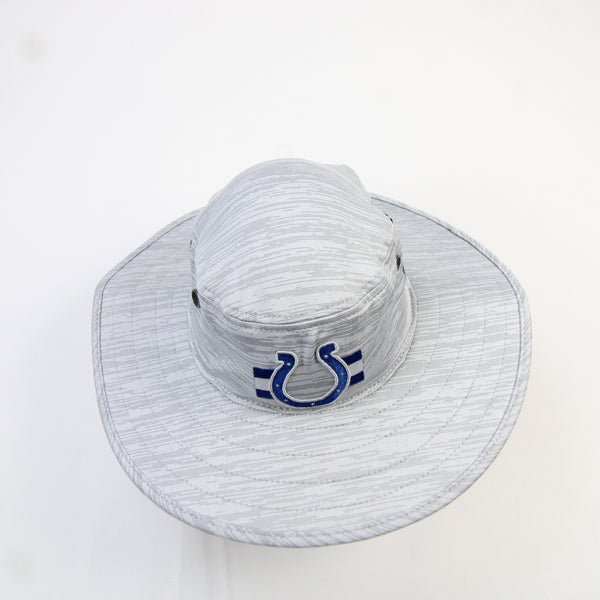 Indianapolis Colts New Era Bucket Hat Unisex Light Gray New MD/LG