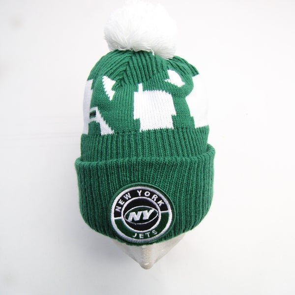 New York Jets New Era Winter Hat Men's Black/Green used OSFM